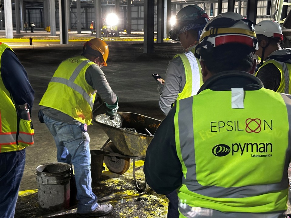 Los servicios de ingeniería para pisos de concreto